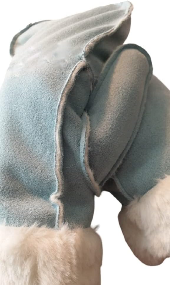 AXELENS Fäustlinge Winterhandschuhe Damen Hellblau, Hellblau