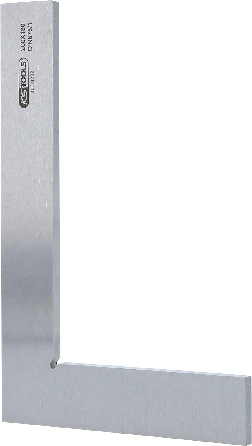 KS Tools 300.0202 Flachwinkel nach DIN 875/1, 200mm 200 mm, 200 mm