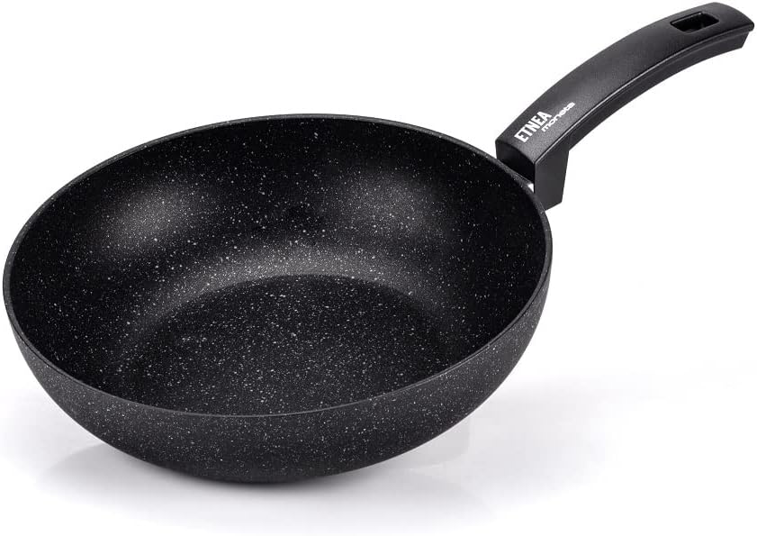 Moneta 0008734328 Wok, Aluminium, Schwarz Induktion 28cm, Induktion 28cm