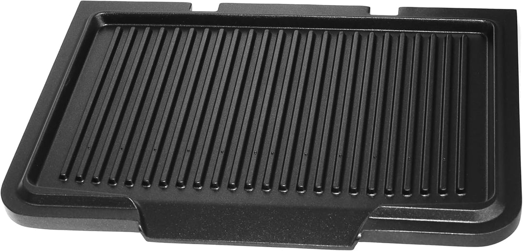 Grillplatte unten kompatibel mit/Ersatzteil für WMF TS-01044390 Profi Plus Kontaktgrill Perfection