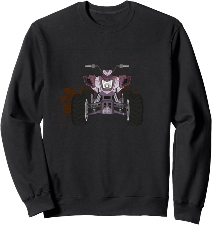 Quad Fahrer Extremsport Sportler ATV Gelände Quadfahrer Sweatshirt