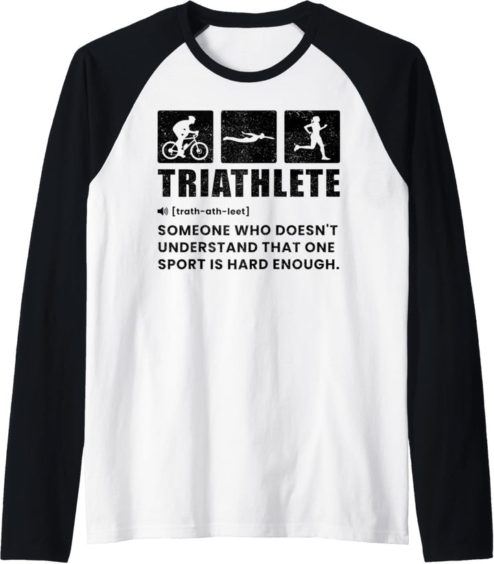 Die Definition von Triathles – Schwimmen, Radfahren, Laufen Raglan