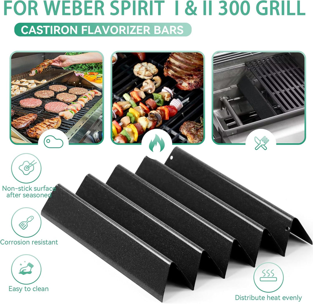 Spirit 300 Flavorizer Bar für Weber Spirit E-310 E-320 E-330 (2013-Current), Spirit II E-310 S-310 S