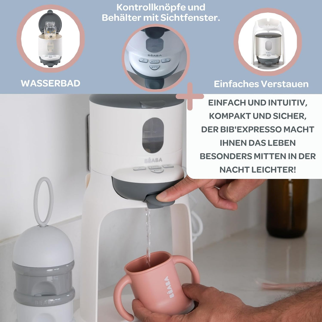 BÉABA, Flaschenbereiter/Wärmer Kleine Töpfe, Wasserspender mit exakter Temperatur, sofort, schnell,
