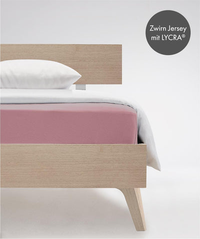 fleuresse Comfort Spannbettlaken (96 % Baumwolle, 4 % Elasthan), mit Rumdumgummizug, Ökotex Standard