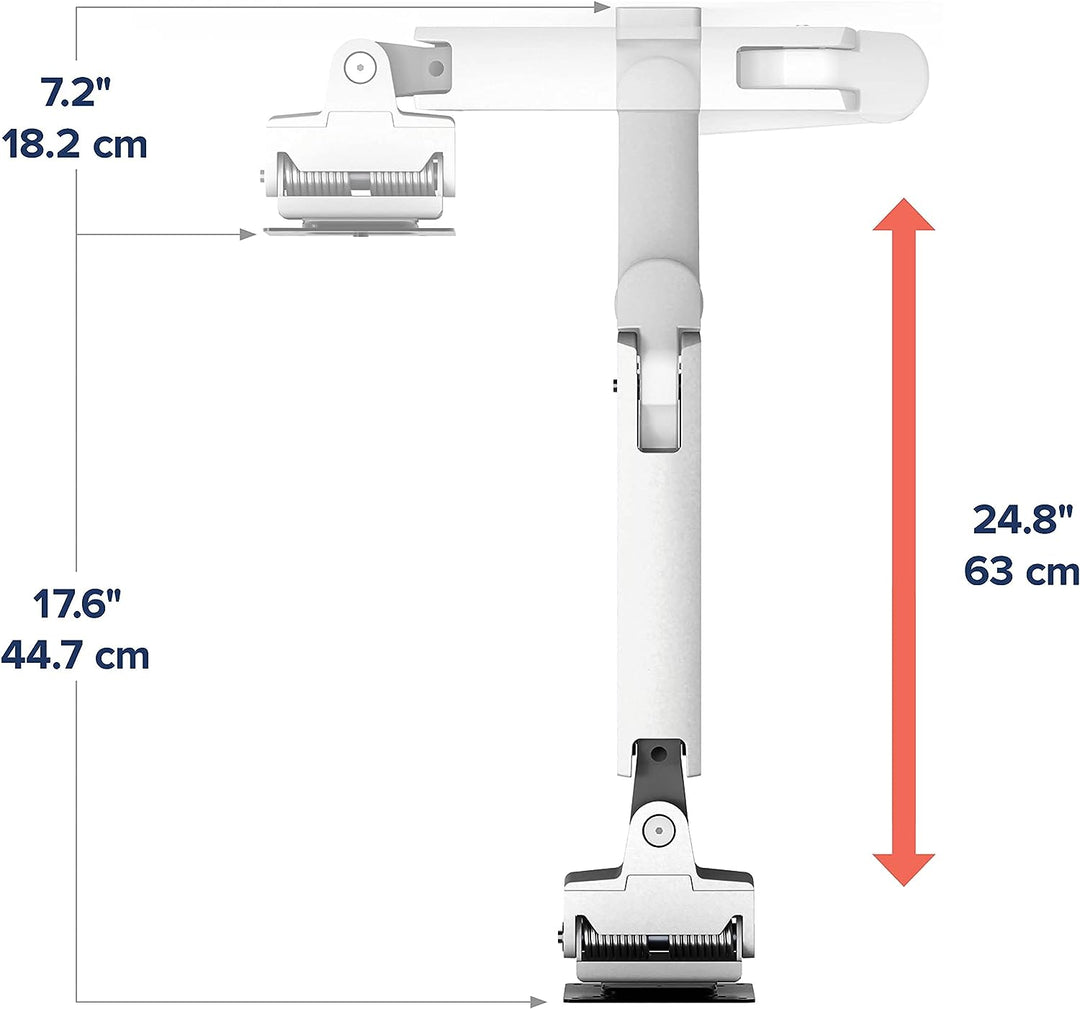 ERGOTRON 45-478-216 HX Monitor-Arm Monitoren 42In, Weiss 1 Monitor HX Arm Wand Weiss, 1 Monitor HX A