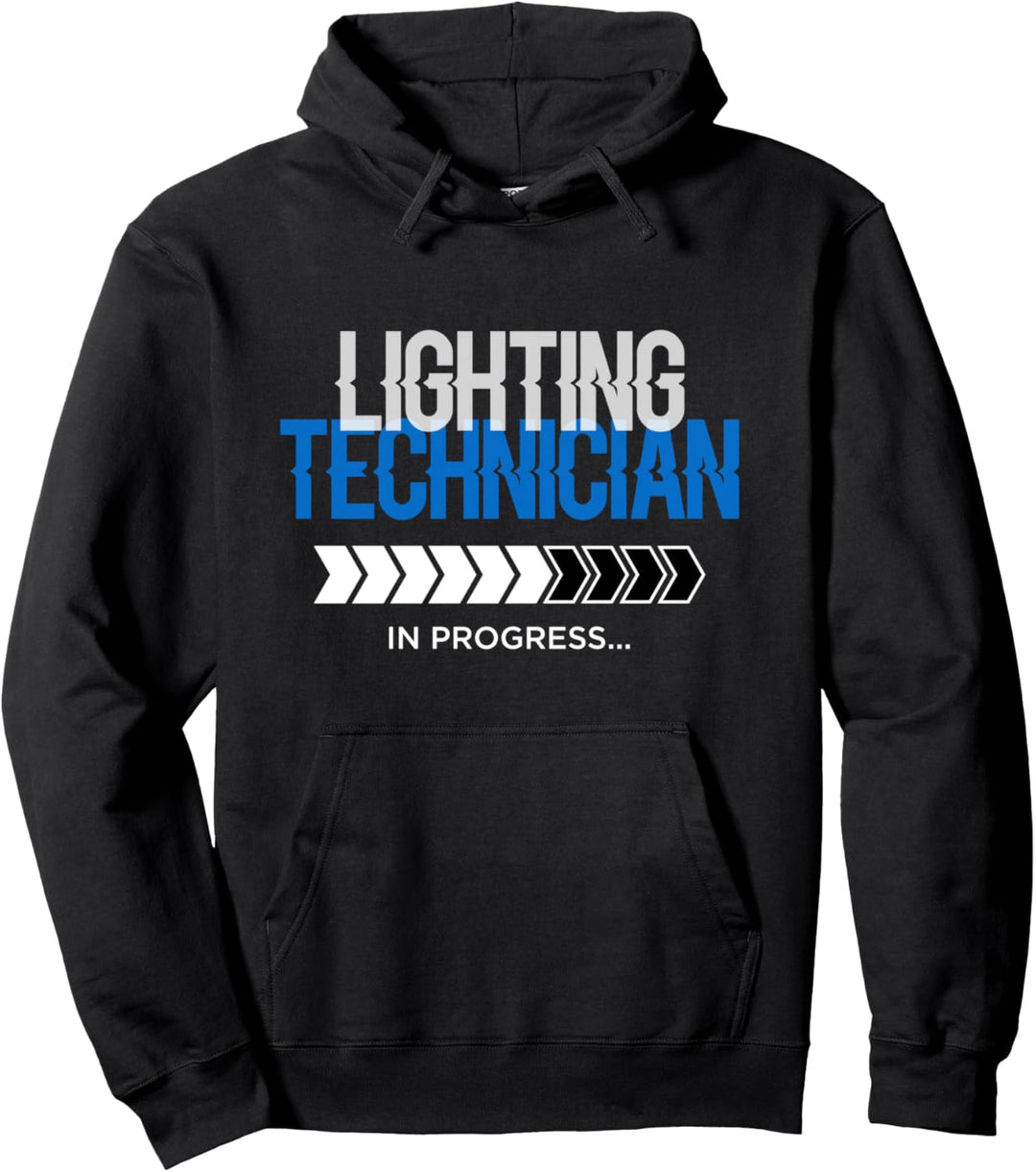 Lichttechniker Beleuchtungstechniker Scheinwerfer Geschenk Pullover Hoodie