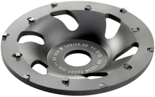 Metabo Diamantschleifkopf PKD ø 125 mm (für Kleb- / Dichtstoffe, Kalkputz, Gipsputz, 12 Segmente, ma