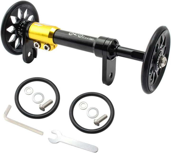 BESPORTBLE 13 Stücke Teleskopstange für Brompton Räder Fahrrad Umbau Kit Verlängerungsstange Alumini
