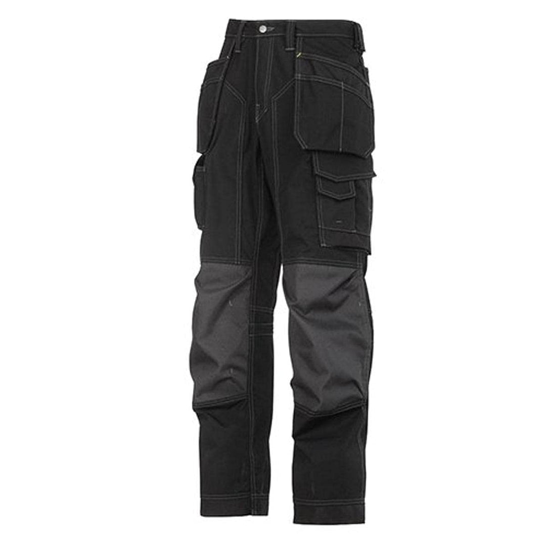 Snickers Bodenleger Hose schwarz Gr. 50 50 Schwarz-schwarz, 50 Schwarz-schwarz