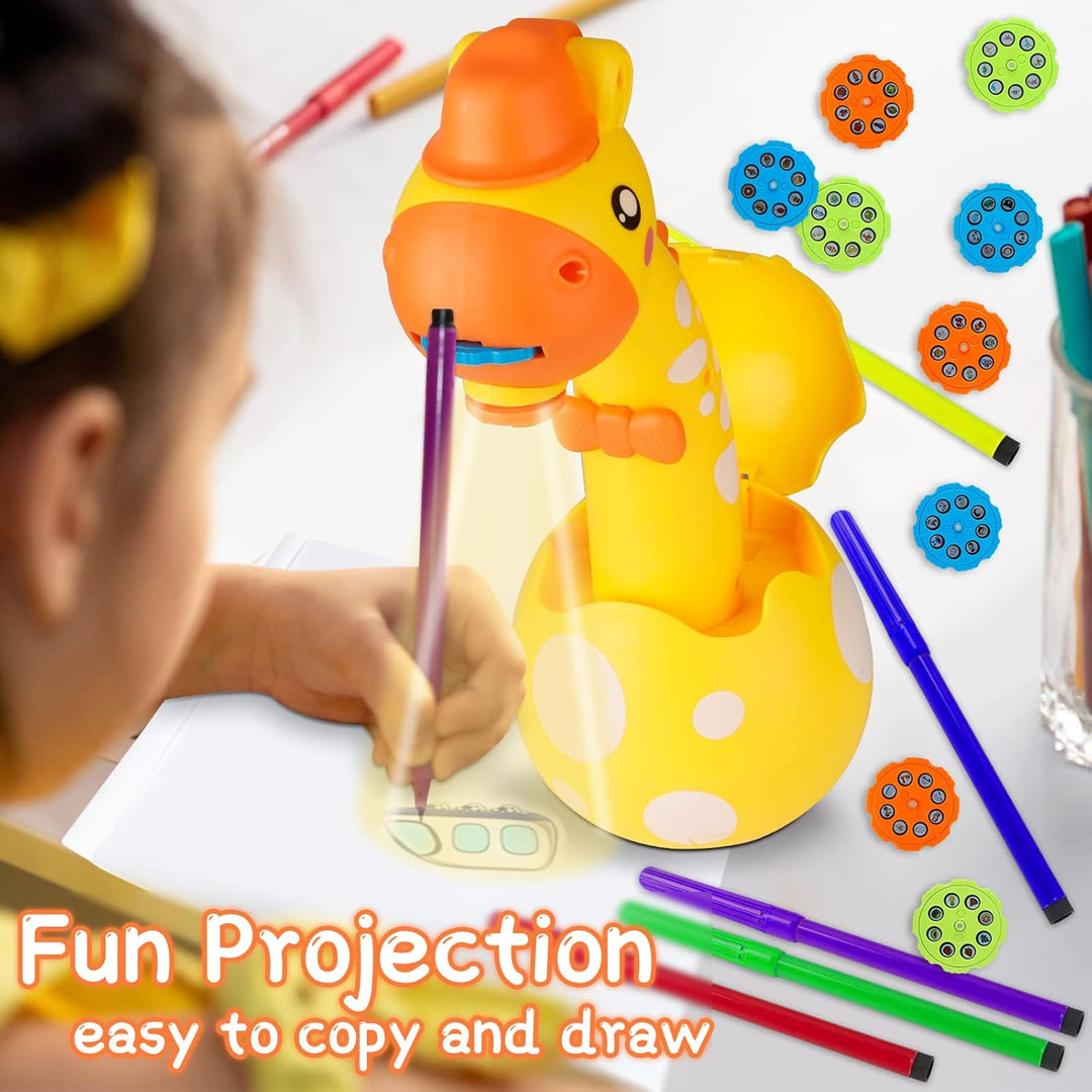 KETIEE Zeichenprojektor für Kinder Maltafel Zaubertafel, Projektor verfolgen und zeichnen Toy Kinder
