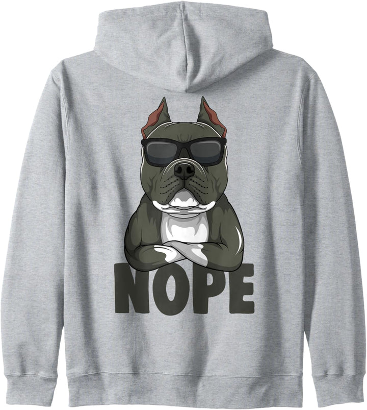 American Bully Hunde Kapuzenjacke