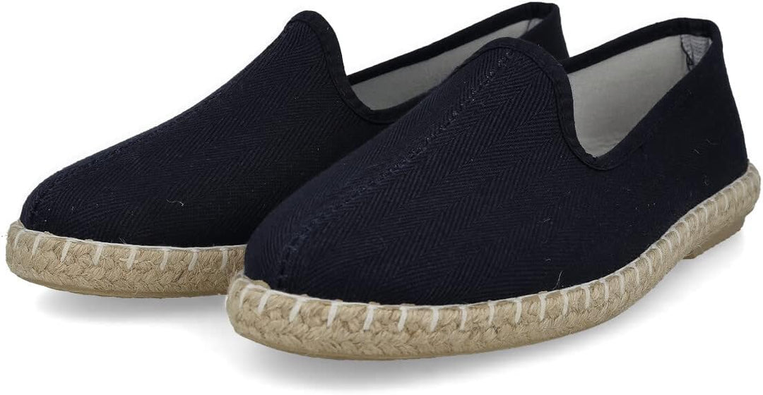 PAYMA - Herren Espadrilles Sommerpantoffeln aus Canvas. Sommerschuhe Segeltuch. Freizeitschuhe. Bras