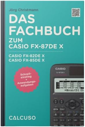 CALCUSO Standardpaket: Casio FX-87DE X technisch-wissenschaftlicher Taschenrechner + WYNGS Schutztas