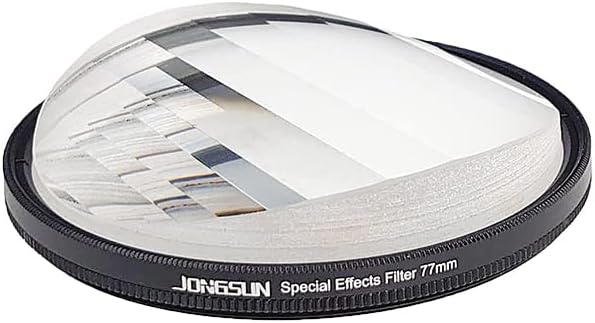 JONGSUN Linear Prism Special Effects Filter 77mm FX Glass Glare Widescreen Film Anamorphotische DSLR