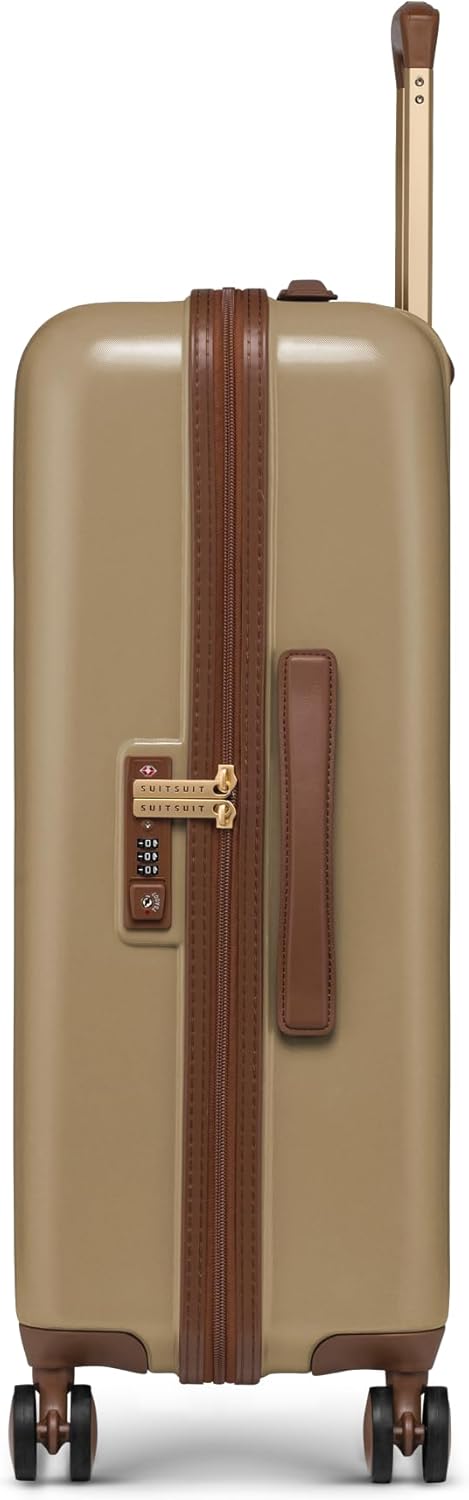 SUITSUIT Koffer Gross 66 cm - Leicht Hartschalen Reisekoffer mit Rollen - TSA-Schloss - 59 L - Fab S