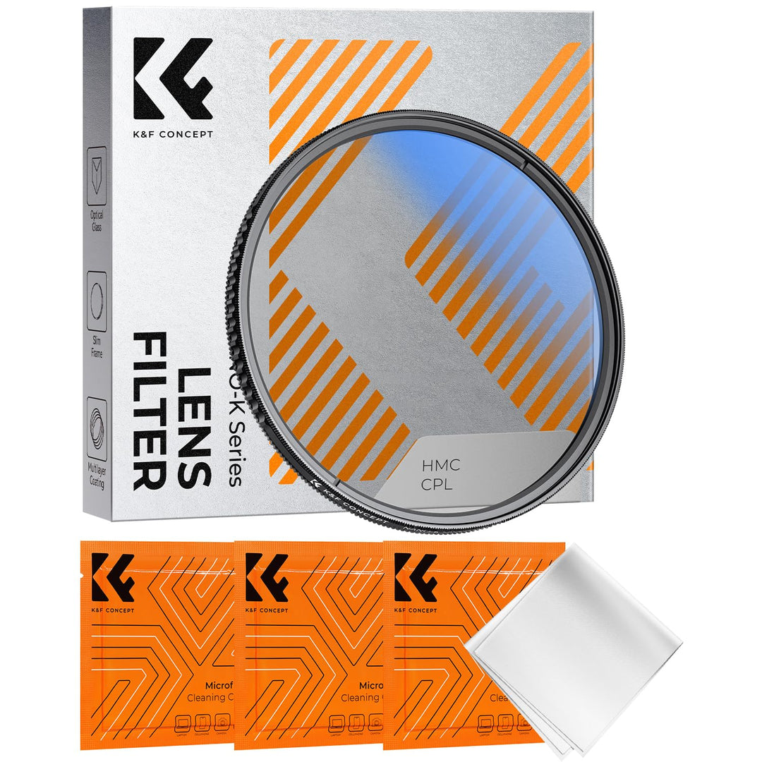 K&F Concept K-Serie Pro 39mm Slim Zirkularer Polfilter Polarisationsfilter CPL Filter Cirkular Polfi