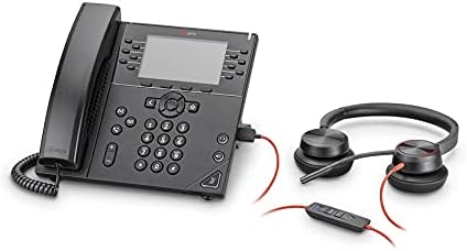 Poly - Blackwire 8225 Stereo-Headset mit Mikrofon (Plantronics) – PC-Headset mit USB-A zum Anschluss