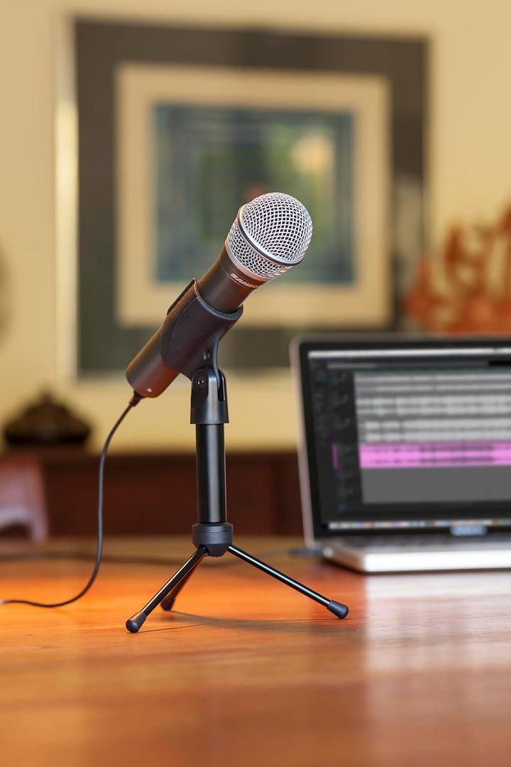 Samson Q2U Aufnahme- und Podcasting-Paket - Dynamisches USB / XLR-Mikrofon mit Zubehör, grau Single,