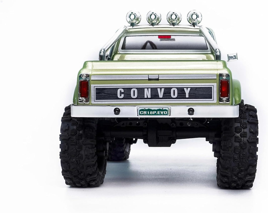 HOBBYPLUS CR18P EVO 2 Rock RC Crawler - 1/18 Mini RC Crawler mit Zwei-Gang-Getriebe, Ganzmetallgetri