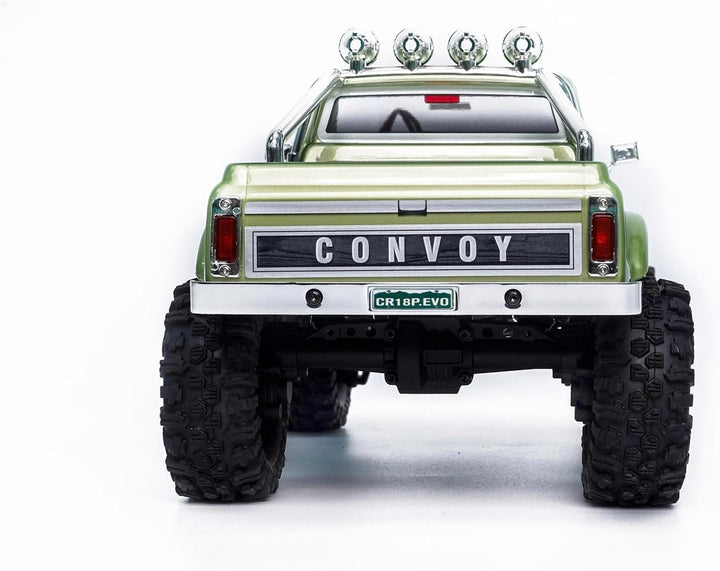 HOBBYPLUS CR18P EVO 2 Rock RC Crawler - 1/18 Mini RC Crawler mit Zwei-Gang-Getriebe, Ganzmetallgetri