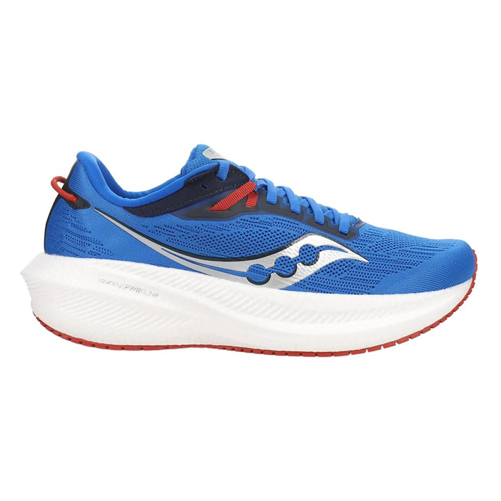 Saucony Herren Triumph 21 Sneaker 40.5 EU Cobalt Silver, 40.5 EU Cobalt Silver