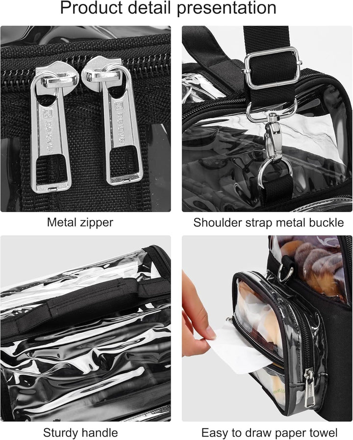 Kosmetikpinsel-Tasche Extra Gross Profi Kosmetikpinselbeutel XL Essentials für Kosmetikerinnen Reise
