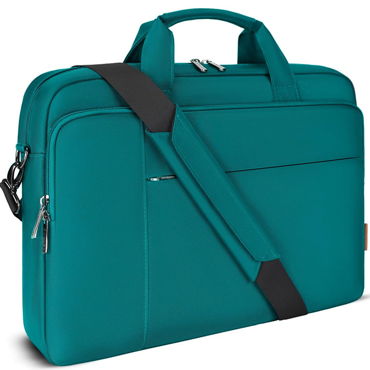 DOMISO 17 Zoll Laptop Tasche Aktentasche Schultertasche Business Wasserdicht Notebooktasche für 17-1