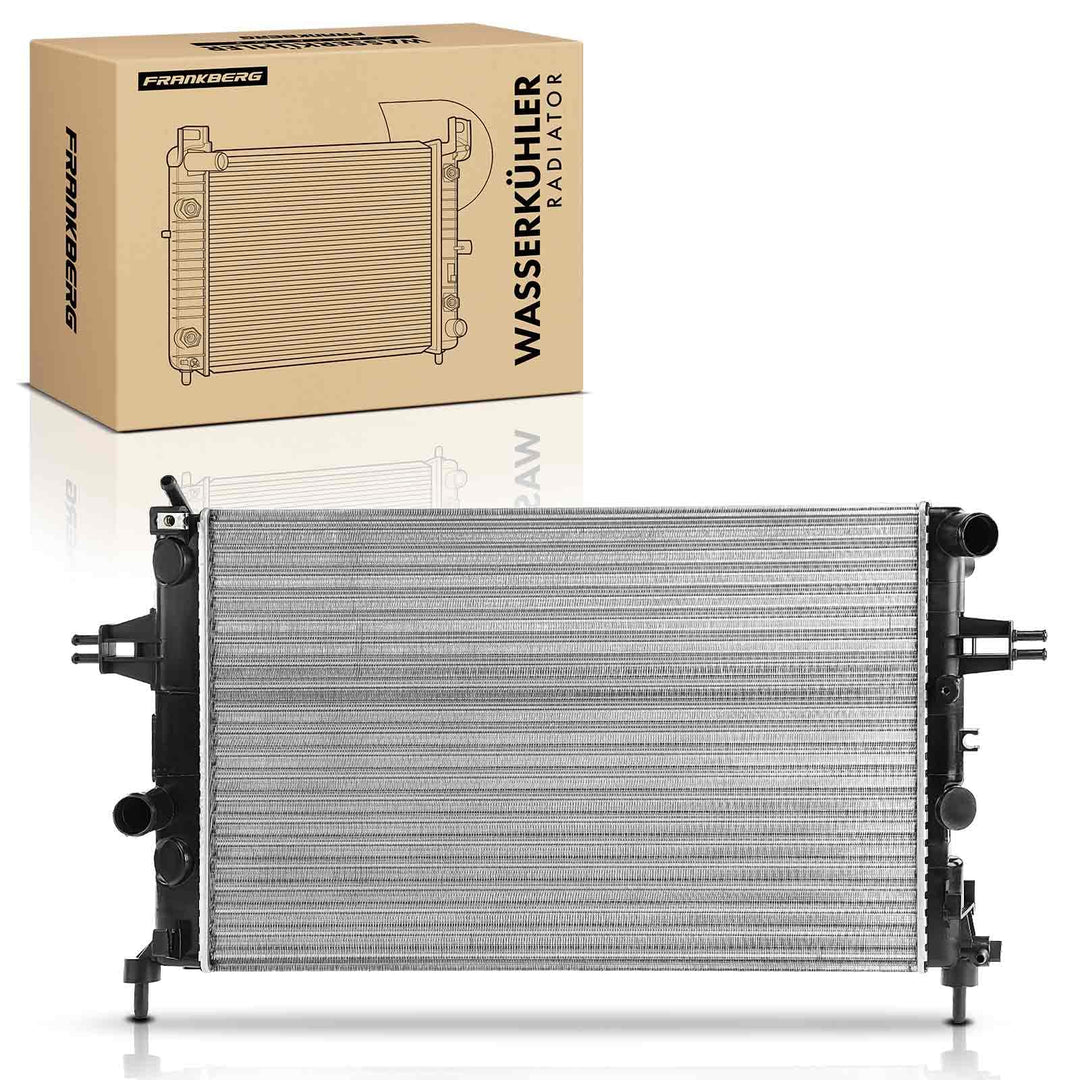 Frankberg Kühler Wasserkühler Motorkühler Schaltgetriebe Kompatibel mit Astra G Cabriolet F67 1.6L 2