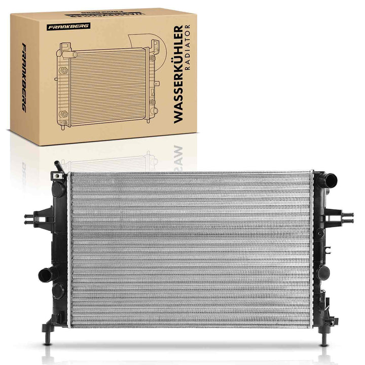 Frankberg Kühler Wasserkühler Motorkühler Schaltgetriebe Kompatibel mit Astra G Cabriolet F67 1.6L 2