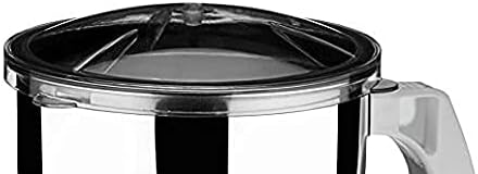 Preethi MG 509 Medium Mixer Jar für Eco Twin, Eco Plus/Chef Pro und Blue Leaf, 1-Liter, silber