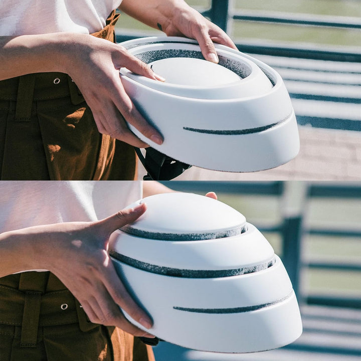 CLOSCA Faltbarer Helm.Fahrradhelm für Erwachsene. Fahrradhelm und Rollerhelm Zertifiziert. Pendlerhe