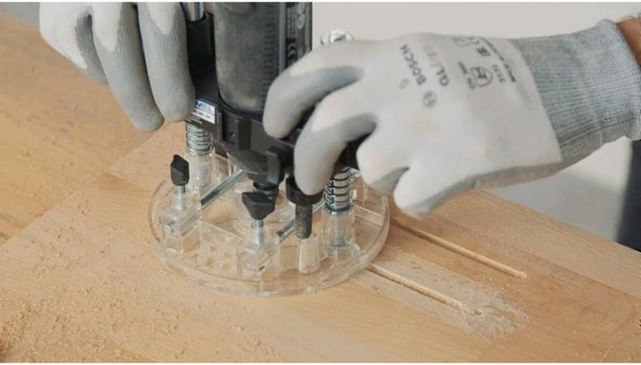 Dremel 335-01 Drehwerkzeug Tauchfräsenaufsatz, kompakt &amp; leicht für leichte Routing-Projekte, perfek