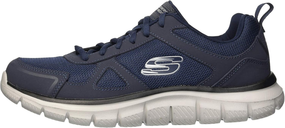 Skechers Herren Track Scloric Turnschuhe 40 EU Weit Navy Nvy, 40 EU Weit Navy Nvy