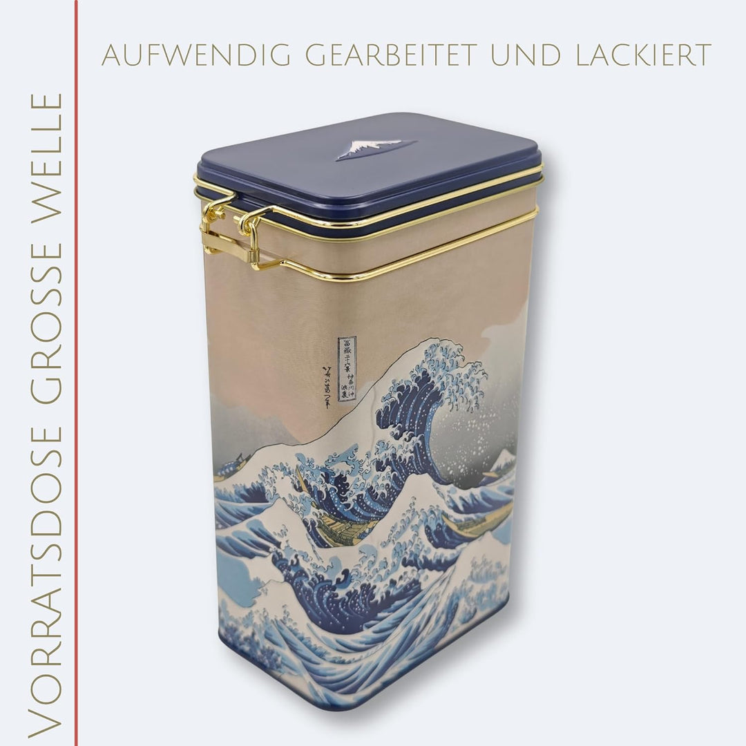 Vorratsdose FridolinEdition - Kaffeedose, Teedose - geprägt und aufwendig lackiert - Motiv: Grosse W