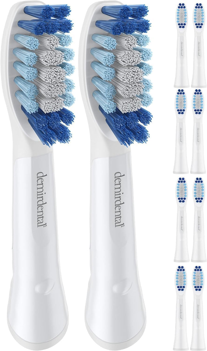 Aufsteckbürsten von demirdental für Oral-B Pulsonic Aufsteckbürsten, Medium Aufsteckbürsten, Ersatzb