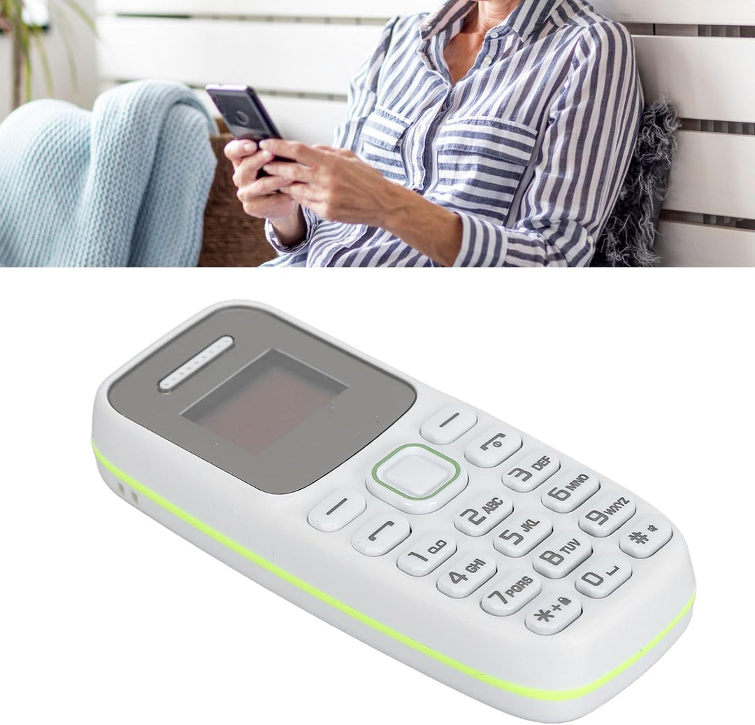 2G Handy für Senioren, Entsperrtes Telefon, Entsperrtes Dual SIM Funktionstelefon, 2G GSM Minitelefo
