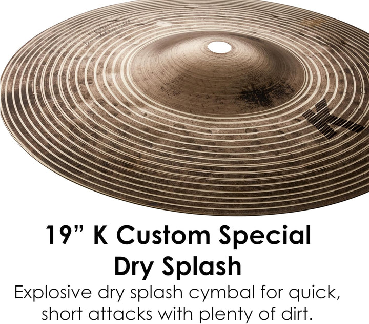 Zildjian K Custom Series - 10" Special Dry Splash Cymbal