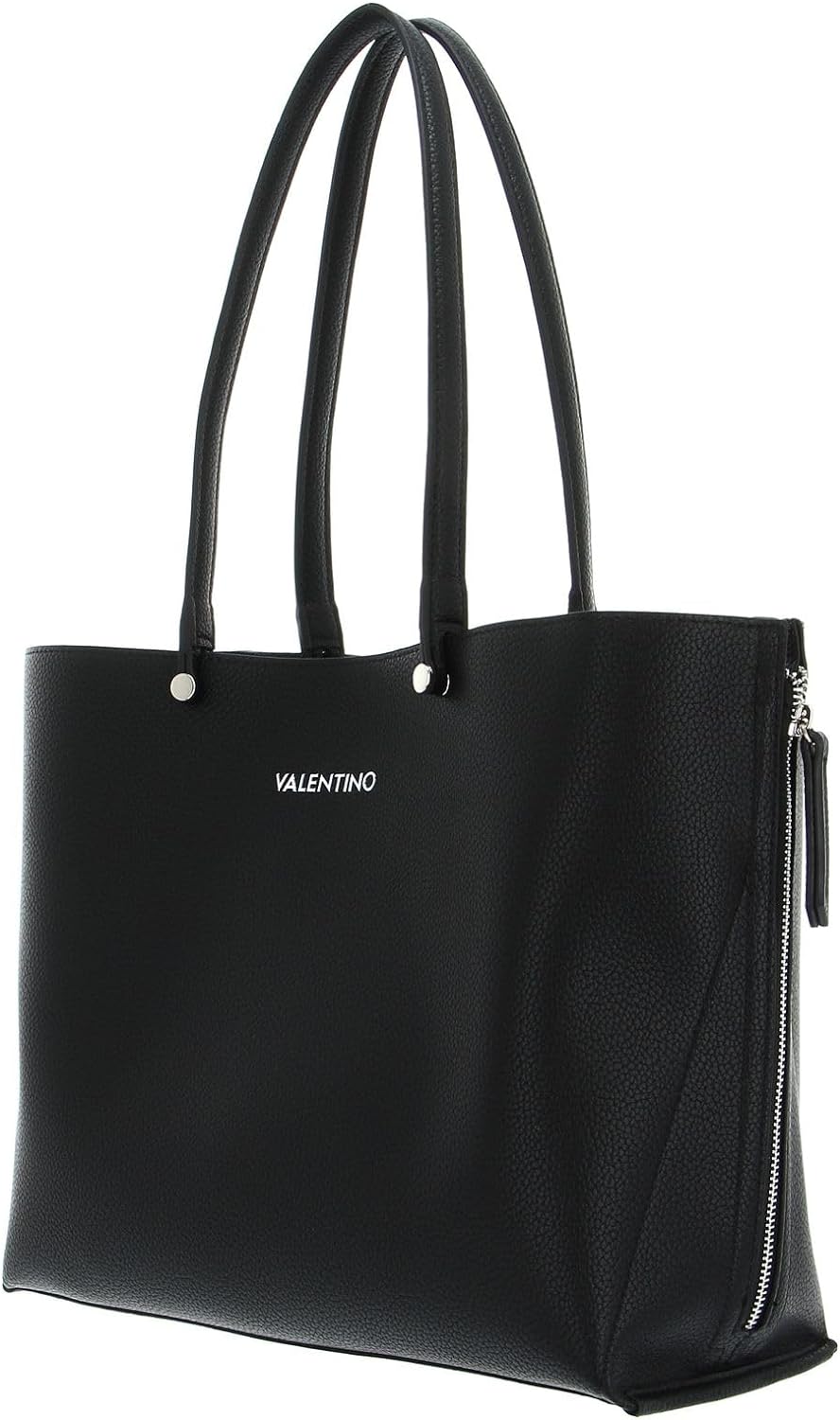 VALENTINO Damen Parka einkaufstasche Einheitsgrösse Schwarz, Einheitsgrösse Schwarz