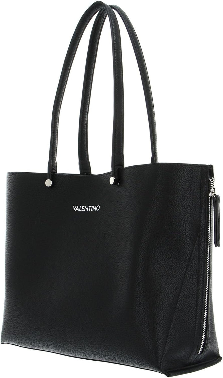 VALENTINO Damen Parka einkaufstasche Einheitsgrösse Schwarz, Einheitsgrösse Schwarz