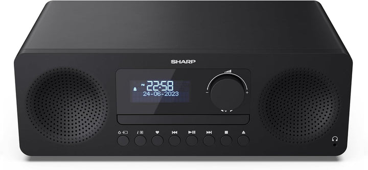 Sharp XL-B720D Tokyo DAB+ All-in-One Hi-Fi-System | Bluetooth, CD, UKW-Radio, USB, Aux | 20 Sendersp