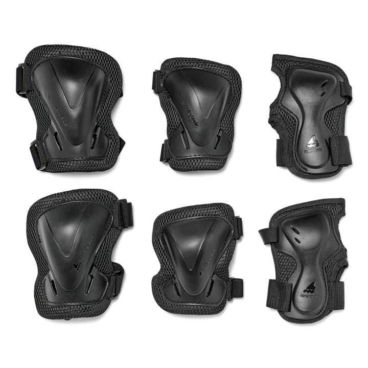 Rollerblade Unisex – Erwachsene Evo Gear 3 Beschützer XL Schwarz, XL Schwarz