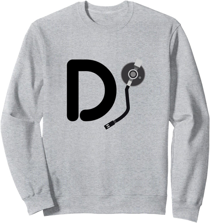 DJ Disc Jockey Geschenk Plattenspieler Plattenspieler Design Sweatshirt