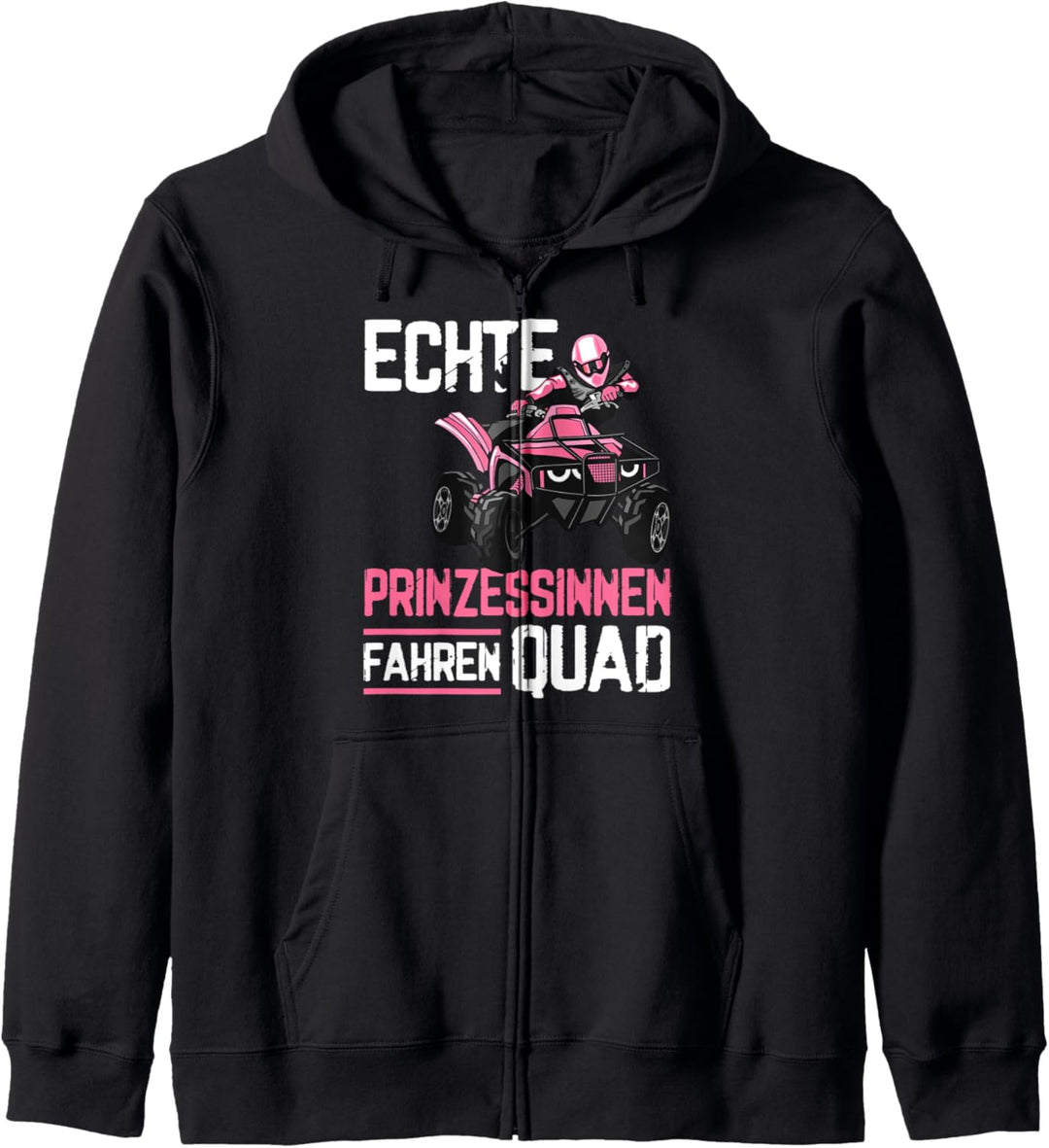 Quad Biker Quad Fahrerin Kapuzenjacke