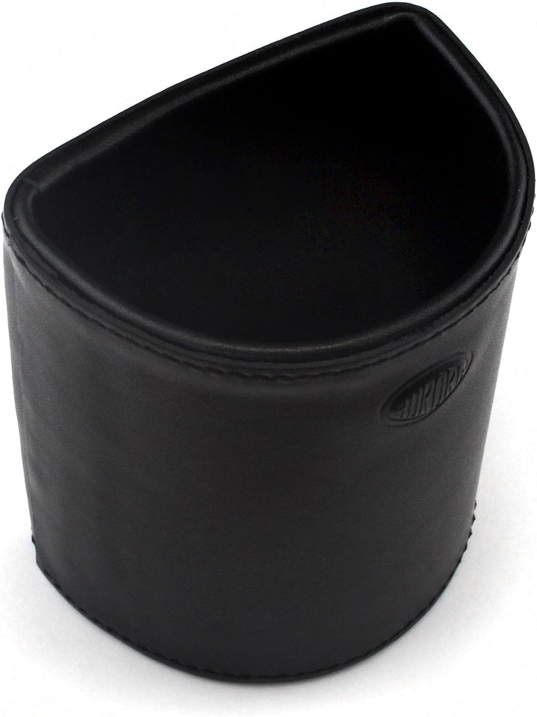 Aurora Stiftehalter ROMA | Echtes Leder in Schwarz | Stifteköcher Schreibtisch Organiser