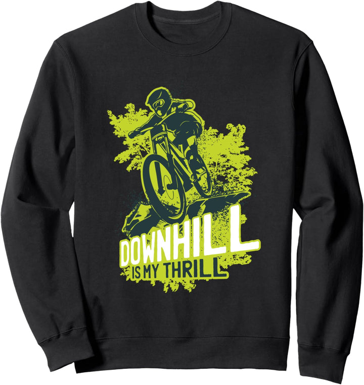 Fahrrad Fahrer MTB Radsport Cooles Action Trail Downhill Sweatshirt