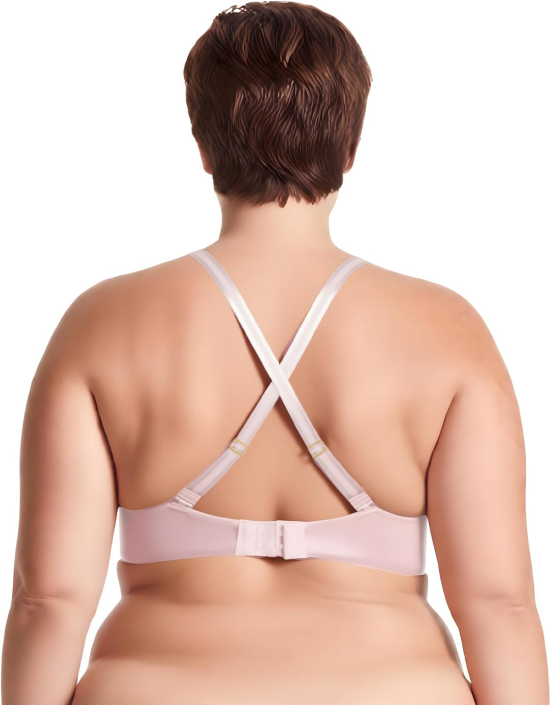 Curve Muse Damen Übergrösse Vollständige Abdeckung Bügel vorne schliessen BHs-1PK oder 2PK 70B Schwa