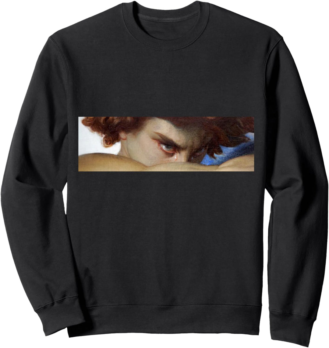 Vintage Fallen Angel Alexandre Cabanel Renaissance Ästhetik Sweatshirt