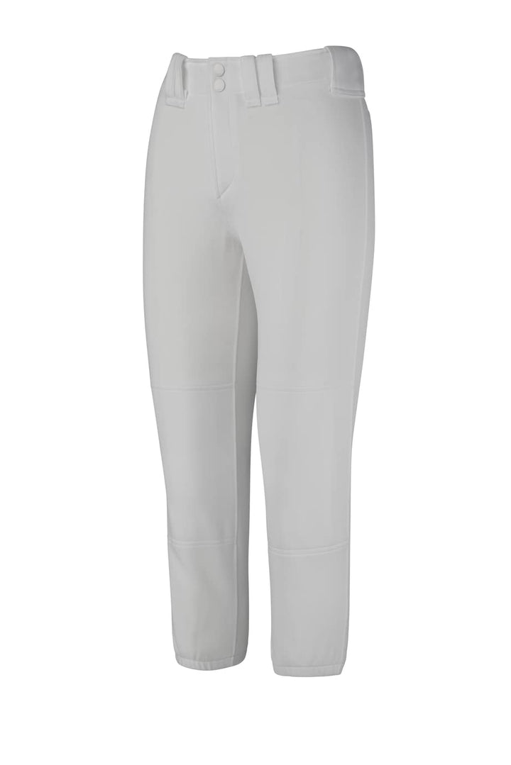 Mizuno Mädchen Softball-Hose mit Gürtel Grau S, Grau S