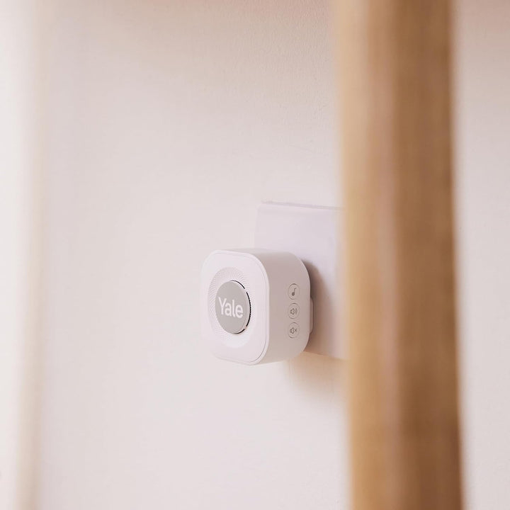 Yale - Türklingel-Gong - SV-VDBCH-1A-W - Innen-Klingel - Wählbare Klingeltöne - Plug-in-Installation